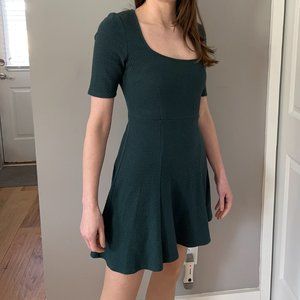 Pins & Needles Urban Outfitters Teal Skater Dress